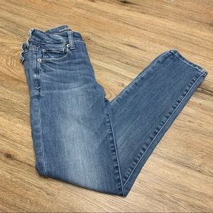 American Eagle Women Ne(x)t Level High-Waisted Denim Jeans Size 0